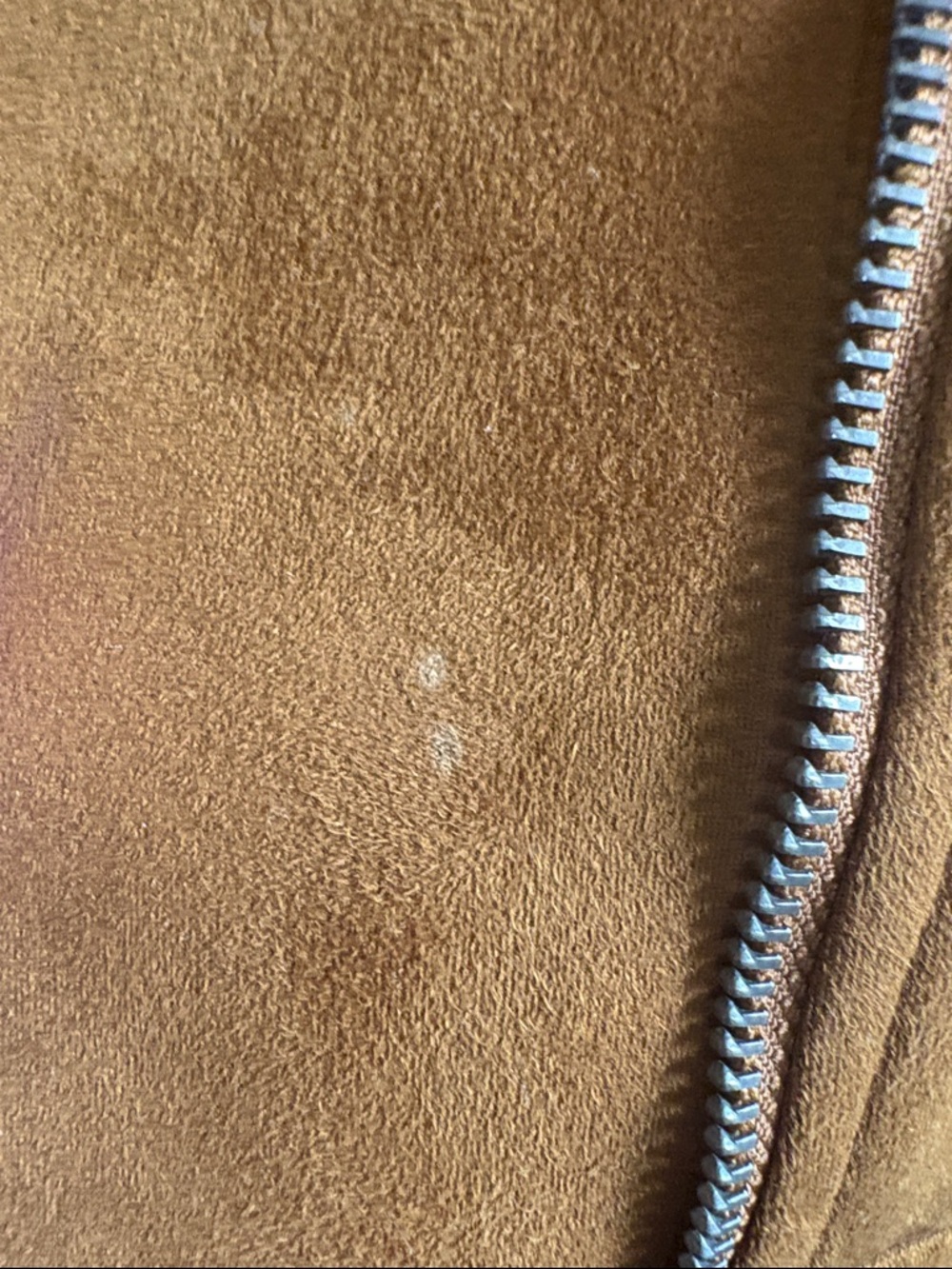 Old Navy Camel Brown Faux-Suede Moto Jacket - Picture 5 of 8